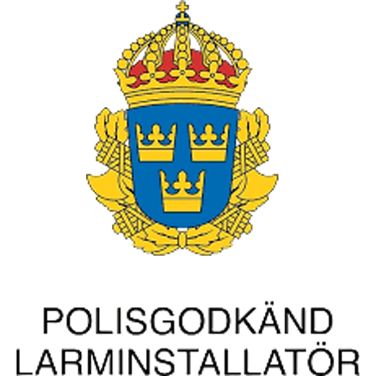 Polisgodkänd larminstallatör certifikat